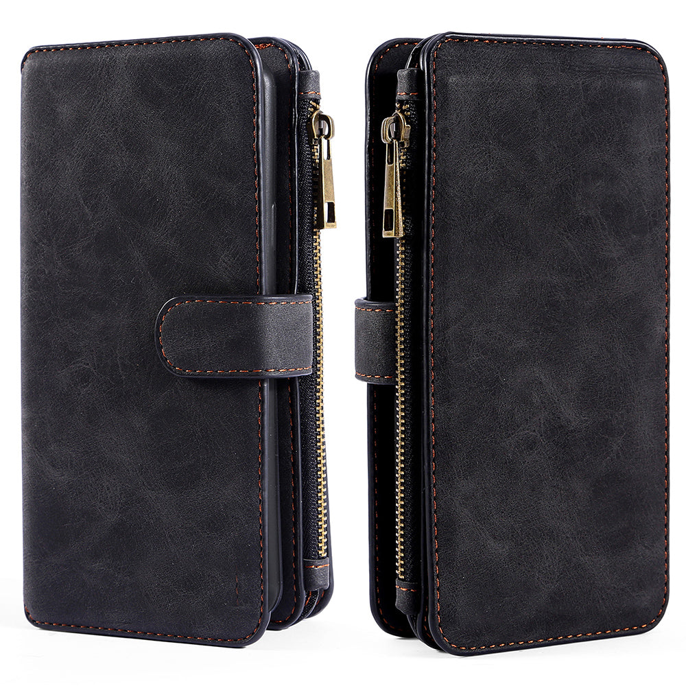 MEGSHI 007 Series for iPhone 12 mini 5.4 inch Protective Case TPU PC Phone Shell with Detachable PU Leather Wallet MEGSHI 007 Series for iPhone 12 mini 5.4 inch Protective Case TPU PC Phone Shell with Detachable PU Leather Wallet